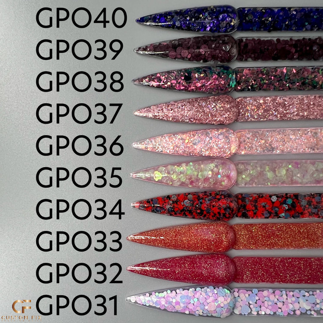 Glitter Nail (set of two)